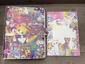 Lisa Frank Leopard A5 Binder with printed paper